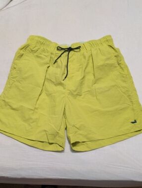 Southern Marsh Neon Green Swim Trunks Size Small